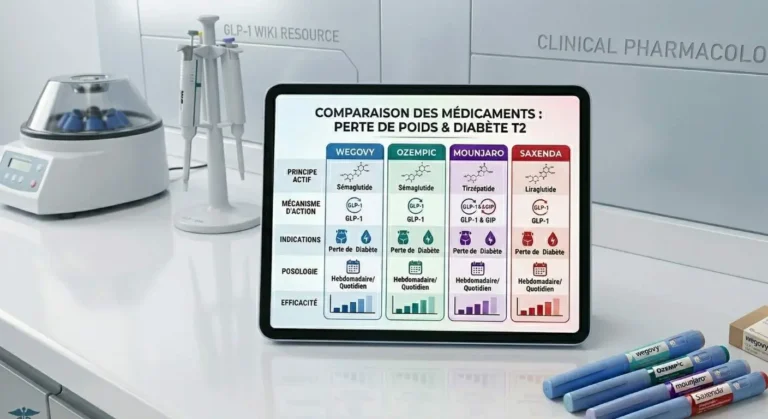 Wegovy, Ozempic, Mounjaro, Saxenda quelles différences