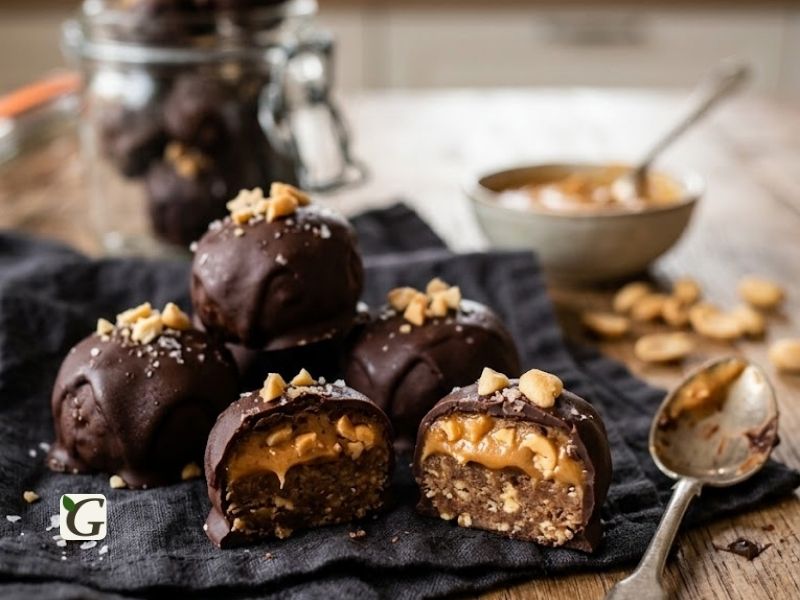 Bouchées "Snickers" protéinées