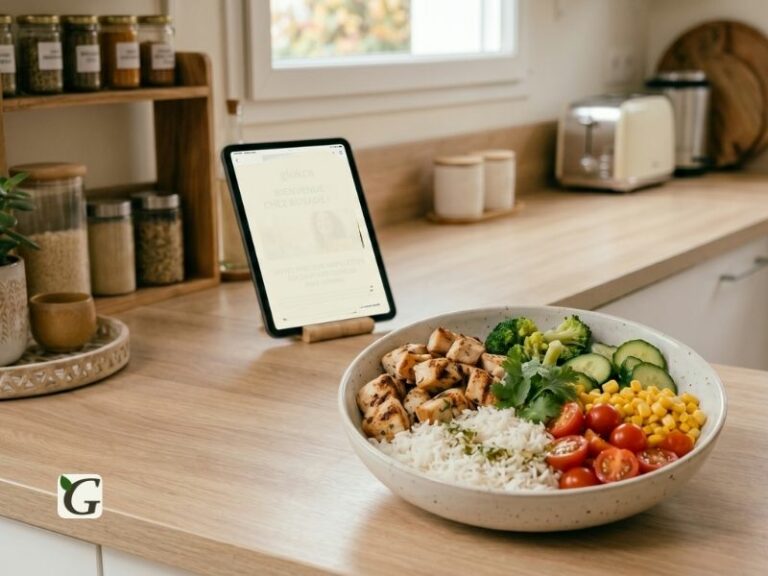Bowl Protéiné Rapide : Poulet, Riz et Légumes (15 minutes)