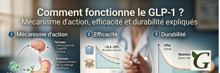 Comment fonctionne le GLP-1 ? Mécanisme d'action, efficacité et durabilité expliqués