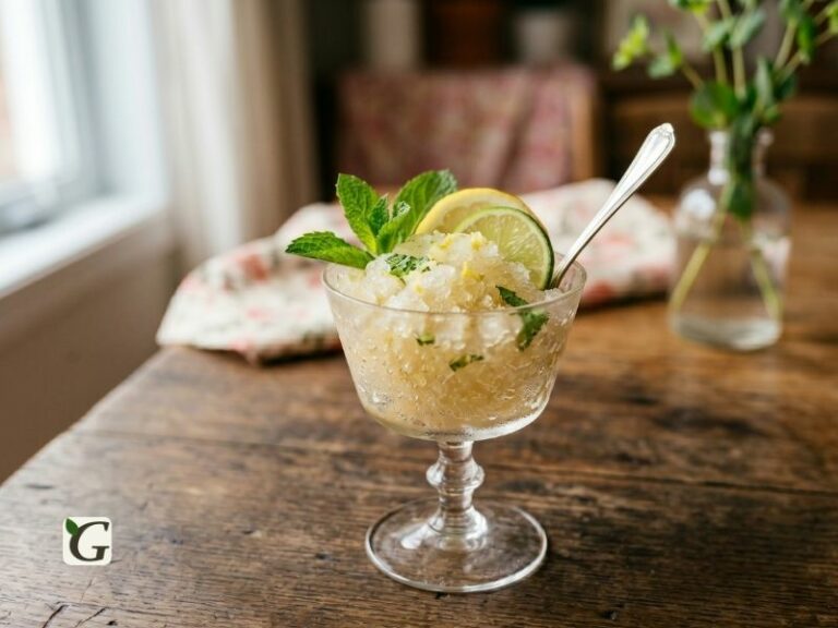 Granité "Anti-Nausée" Citron, Gingembre & Menthe fraîche – Le shot de fraîcheur sous GLP-1